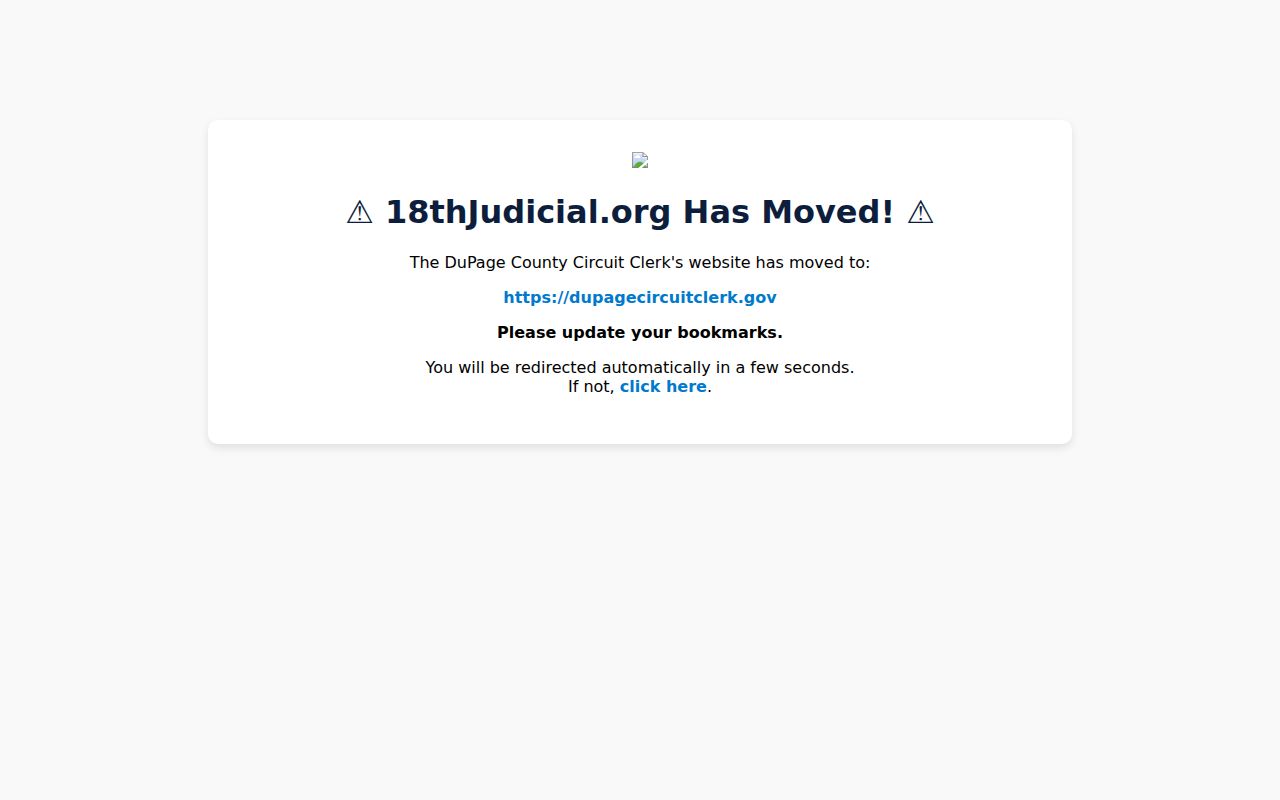 DuPage County criminal history Circuit Clerk and Judicial Center